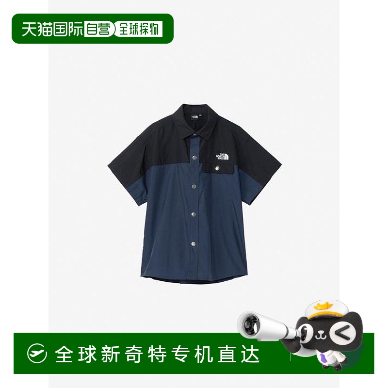 1h可退 日本直邮THE NORTH FACE 短袖套头衬衫（儿童） 北面
