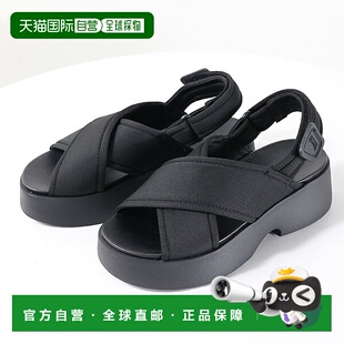 厚底交叉带后绑带轻质 凉鞋 EVA带标志女士K Tasha 日本直邮CAMPER