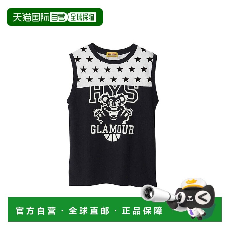 1h可退 日本直邮HYSTERIC GLAMOUR 女士学院风无袖上衣 01251CR03