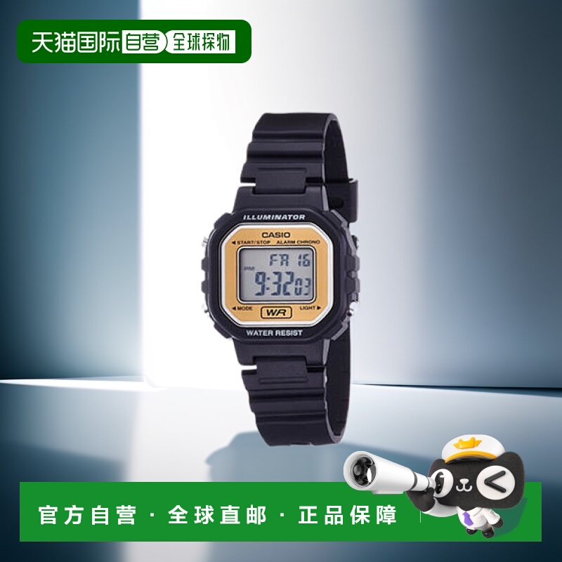 【日本直邮】CASIO时尚潮流经典百搭学生卡西欧手表LA-20WH-9A黑