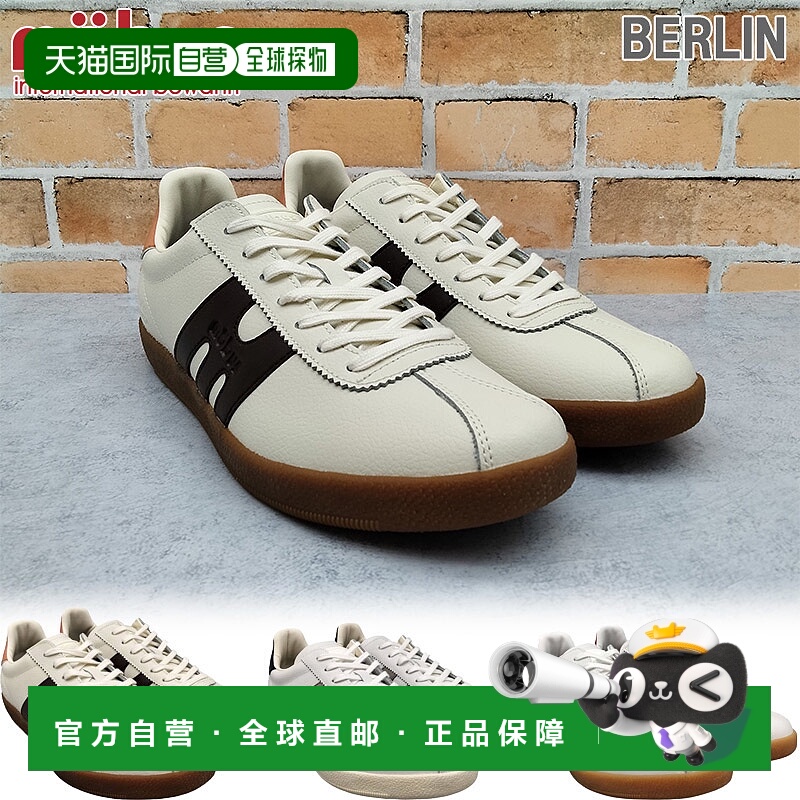 日本直邮Mobus 男士 BERLIN 运动鞋 低帮真皮休闲复古经典简约旅