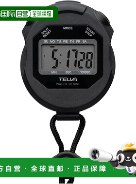【日本直邮】CREPHA 数字运动秒表 黑色 TE-S320-BK