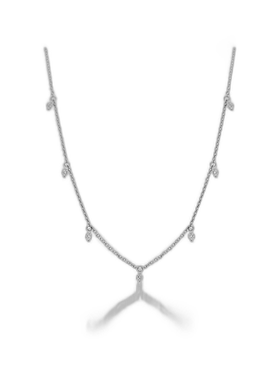 日本直邮日潮 Star JewelryPt950 钻石站台项链番号:1XN0775礼物