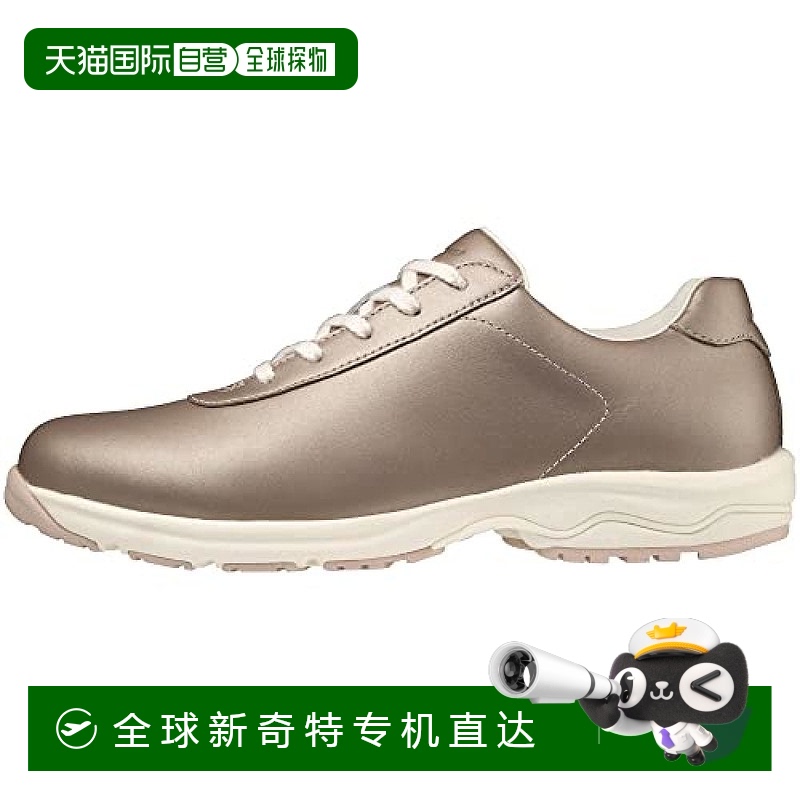 【日本直邮】Mizuno美津浓 女步行鞋 轻宽 珍珠粉 22.5cm4E B1GD2