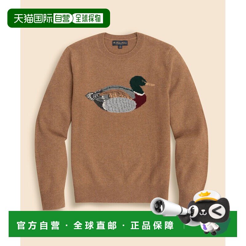 日本直邮BROOKS BROTHERS 男装 美利奴羊毛鸭纹提【付后1h可退】