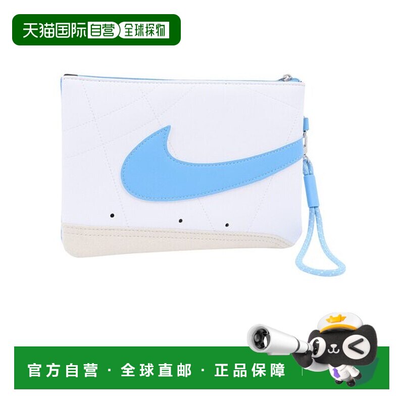 日本直邮NIKE 耐克图标开拓者手腕包大号 白×青 [62186512] 迷你