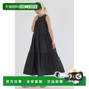 1h可退 日本直邮RODEO CROWNS WIDE BOWL 女装 2WAY 多层褶皱连衣