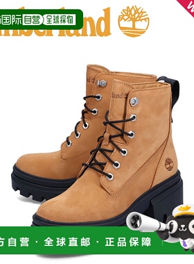 日本直邮Timberland 靴子 Everly 六英寸系带女士 EVERLEIGH 6 英