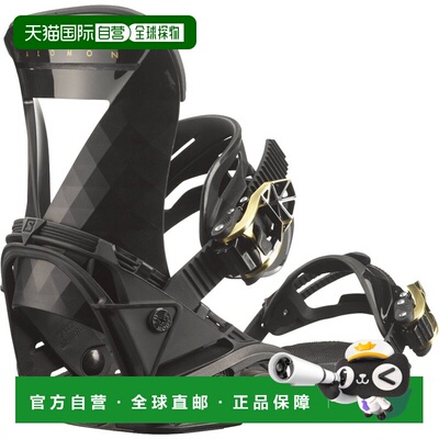 日本直邮SALOMON 单板滑雪固定器 MIRAGE BLK 417769 黑色