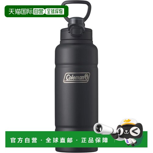 【日本直邮】Coleman 真空保温运动水壶 / 1.1升（亮黑色）陶瓷