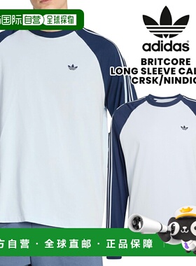 日本直邮adidas BRITCORE 长袖 CALI T恤 CRSK/NINDIG kv4447