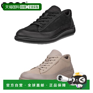 Zero Soft 运动鞋 面搭配磨 日本直邮ECCO 优质全粒面皮革鞋 女士