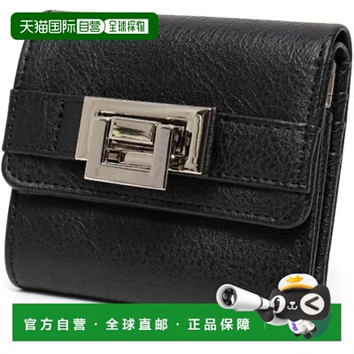 【日本直邮】DEVICE 复古风三折短款钱包 DPG25038