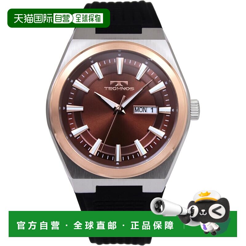 【日本直邮】TECHNOS 百年纪念款星期日历腕表 T5C43PB