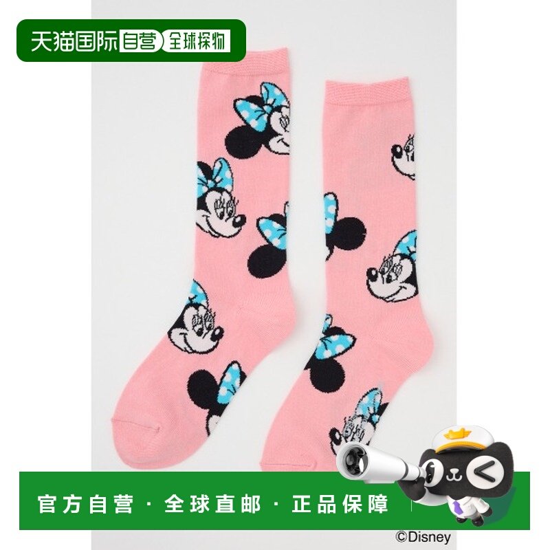 日本直邮RODEO CROWNS WIDE BOWL 女装 迪士尼联名袜子 复古角色,女士内衣/男士内衣/家居服,短袜,淘宝优惠券,粉丝福利购,淘宝优惠卷
