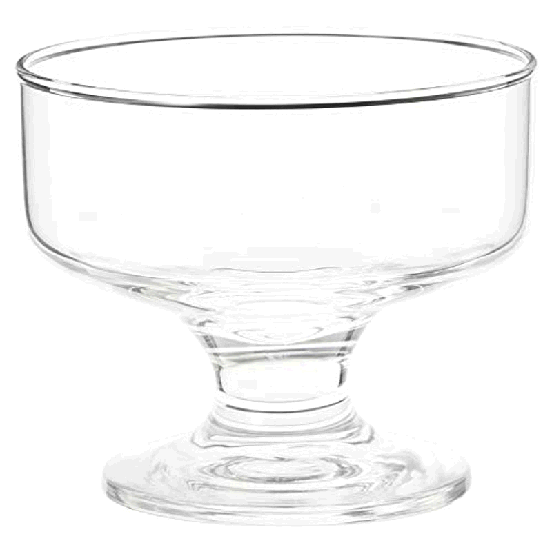 日本直邮【日本直邮】东洋佐佐木 玻璃冰激凌杯 240ml 日本制 330