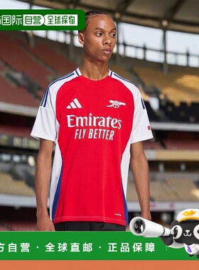 日本直邮 adidas 阿森纳24/25主场足球运动服男款 红色 [IT6141 n