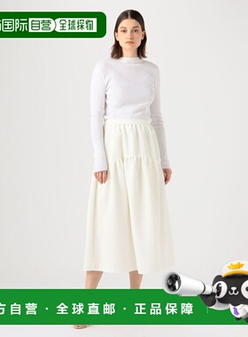 1h可退 日本直邮BALLSEY 女士波斯菊纹理长裙 高级感十足 轻盈飘