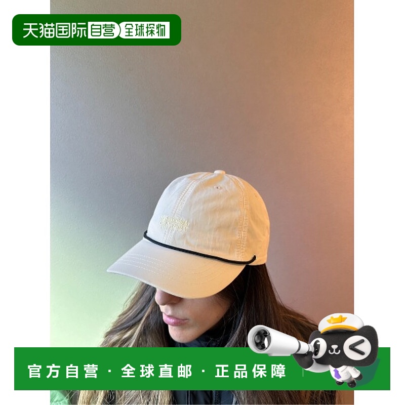 1h可退 日本直邮UNIVERSAL OVERALL 男女同款LOGO刺绣绳带帽 DS17