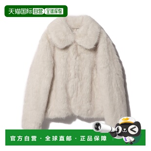 半高领设计 1h可退 宽松仿毛领夹克 女装 521 日本直邮ESTNATION