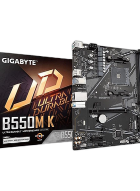 【日本直邮】GIGABYTE B550M K主板MicroATX [AMD B550芯片组] MB