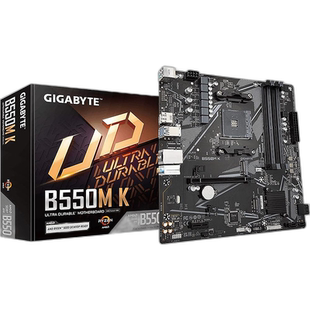 【日本直邮】GIGABYTE B550M K主板MicroATX [AMD B550芯片组] MB