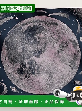 日潮跑腿Hermes爱马仕 Claire de Lune丝巾136×137cm紫色02羊绒