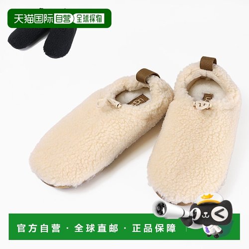 日本直邮UGG OK PLUSHY SLIPPER 毛绒拖鞋懒人鞋休闲女式1143952