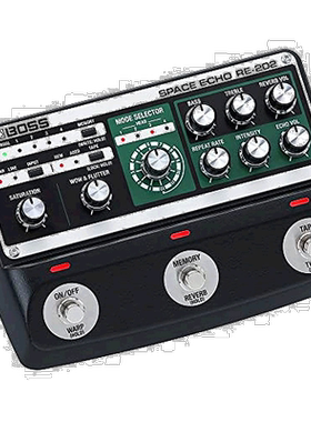 【日本直邮】Boss雨果博斯 延迟器・混响器 RE-202