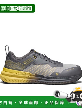 日潮跑腿keen科恩 男士 Speedworks 工作鞋 Magnet/Black 25透气