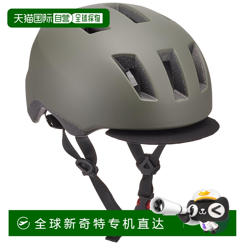 【日本直邮】Ogk Kabuto 自行车头盔 TESTA 哑卡其色  56-58cm