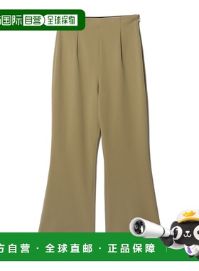1h可退 日本直邮COLUMN 女装高弹宽松微喇裤 修身显瘦 春夏百搭 5