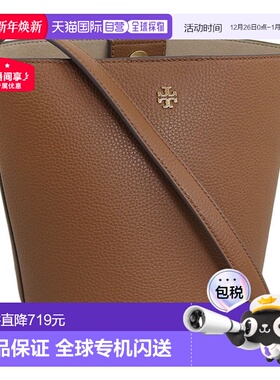 日本直邮TORY BURCH 女士两用单肩包 Outlet 皮革 棕色 BLAKE 水
