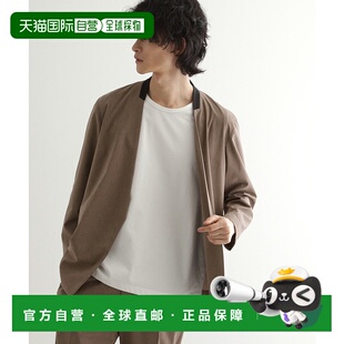 1h可退 日本直邮tk.TAKEO KIKUCHI 男士COOLMAX吸湿速干无领夹克