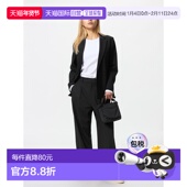 日潮跑腿UNIQLO优衣库 482164 长裤 弹力宽松阔腿裤 休闲裤