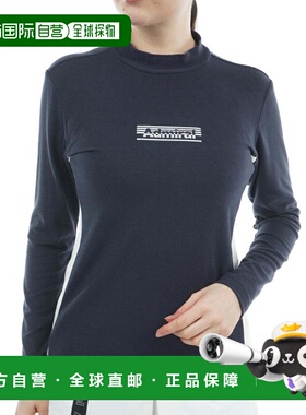 日本直邮Admiral GOLF 女士麂皮绒起毛半高领高尔夫衬衫 ADLA578-