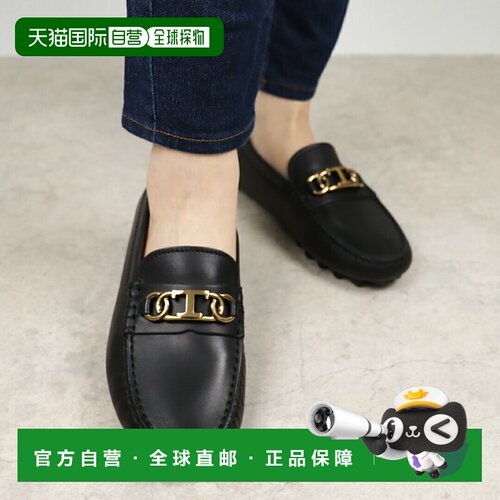 日本直邮 TOD'S 女鞋 驾驶鞋 XXW52K0HL 10N6M B999 黑色