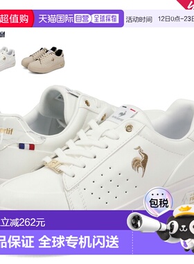 日本直邮Le Coq Sportif LCS Sevres PF II 女士运动鞋白色和米色