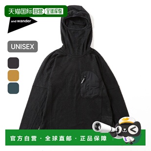 透气轻便Alpha 男女帽衫 Direct Hoodie 574 日本直邮And Wander