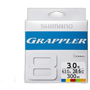 【日本直邮】禧玛诺 PE鱼线Grappler8 PE 300m LD-A71U(5色×10m)