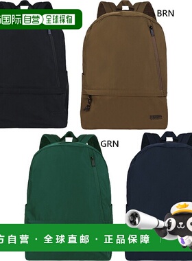 日本直邮Universal Overall 女士 11 口袋背包23L 背包包棕色绿色