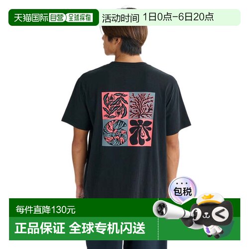 日本直邮Quiksilver 男士EVO INTERCONN半袖T恤 [25SUQST252004]