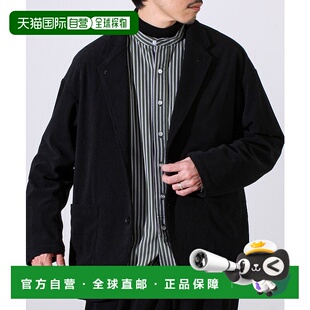 1h可退 日本直邮GLOSTER男装 细条灯芯绒 多功能夹克 宽松半正式