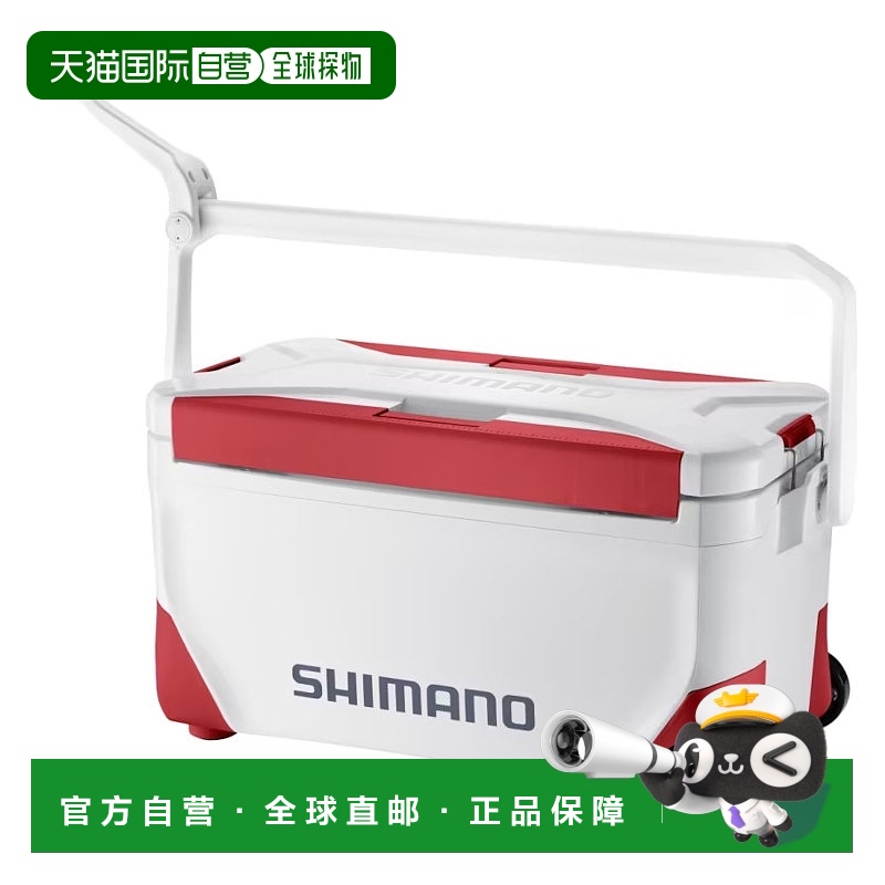 自营|Shimano 冷藏箱 Spacious Light 25L Caster Red NS-E25Y