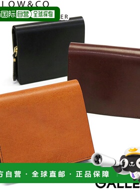 日本直邮 SLOW Herbie 短钱包牛皮钱包双折拉链零钱包短钱包 SO83