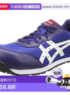【日本直邮】ASICS 安全靴 温习 CP201  耐滑鞋底 22.5 cm 3E蓝/