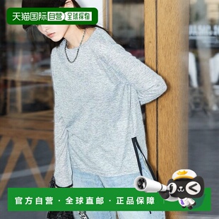 T恤 1h可退 透视镂空边镶长袖 PUBLUX 限量 日本直邮官方授权