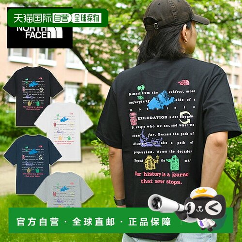 日本直邮THE NORTH FACE S/S Journey History Tee NT3 短袖T恤 2