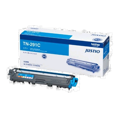 【日本直邮】Brother 墨盒 青色 TN-291C兼容型号：HL-3170CDW，H