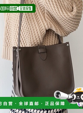 日本直邮VitaFelice 真皮方形单肩包 [V04517AW02731]背包钱包